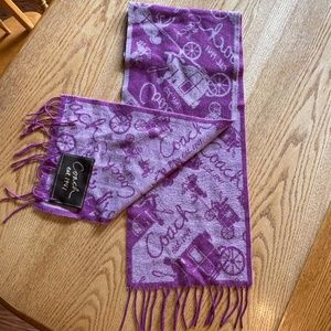 Coach scarf